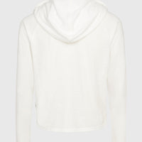 Essentials Langarm-Hoodie | Snow White
