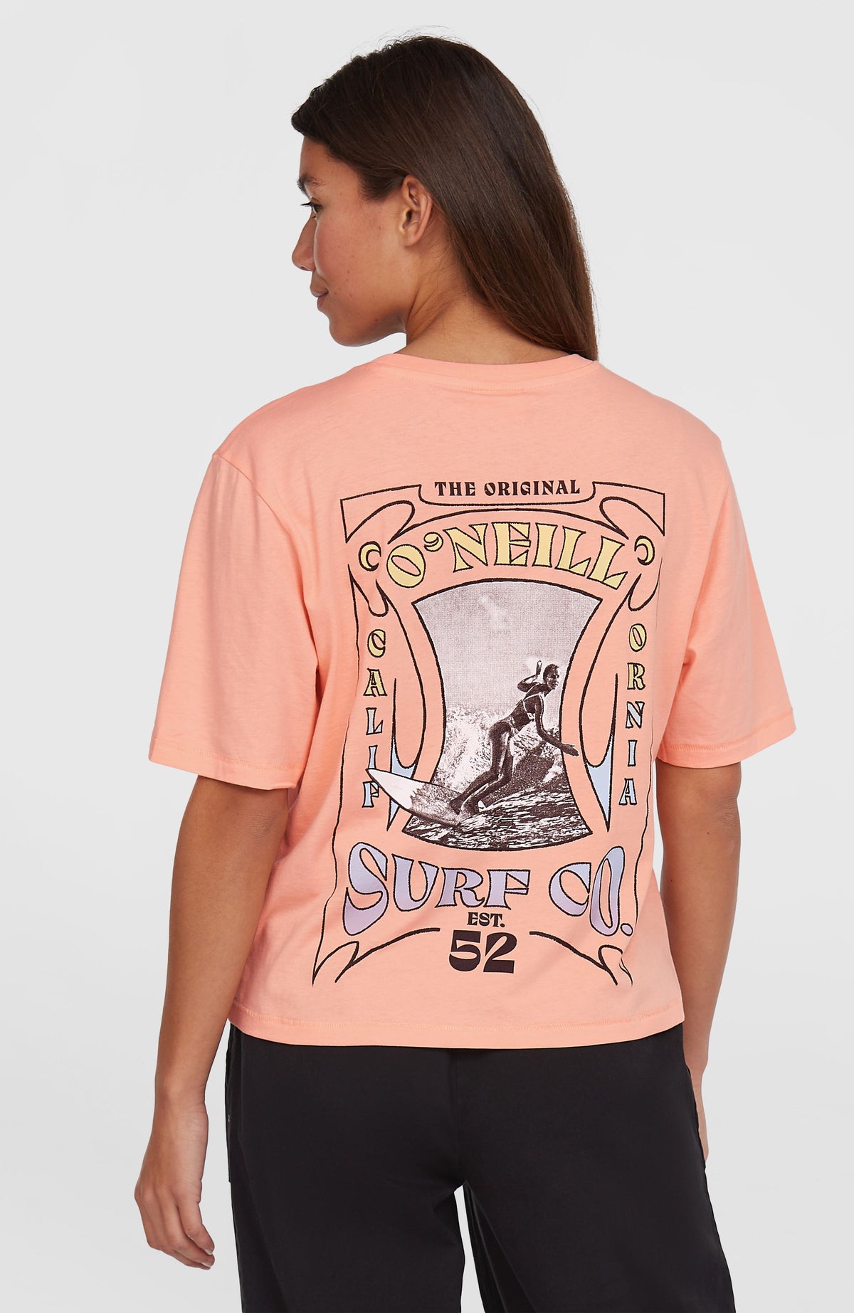 Summer Must Haves Back Print T-Shirt | Coral Pop