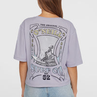 Summer Must Haves Back Print T-Shirt | Purple Gleam