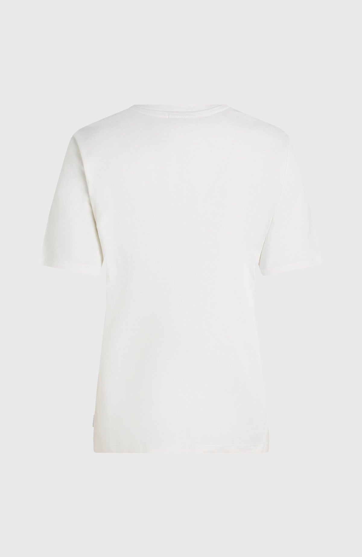 Summer Must Haves Graphic T-Shirt für Damen, weiß, freigestellt von hinten