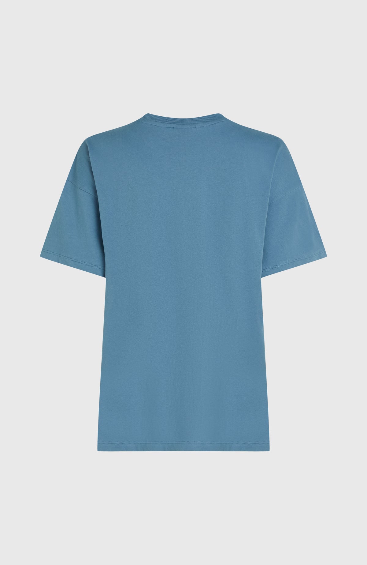 Future Surf Society T-Shirt für Damen, blau, freigestellt von hinten