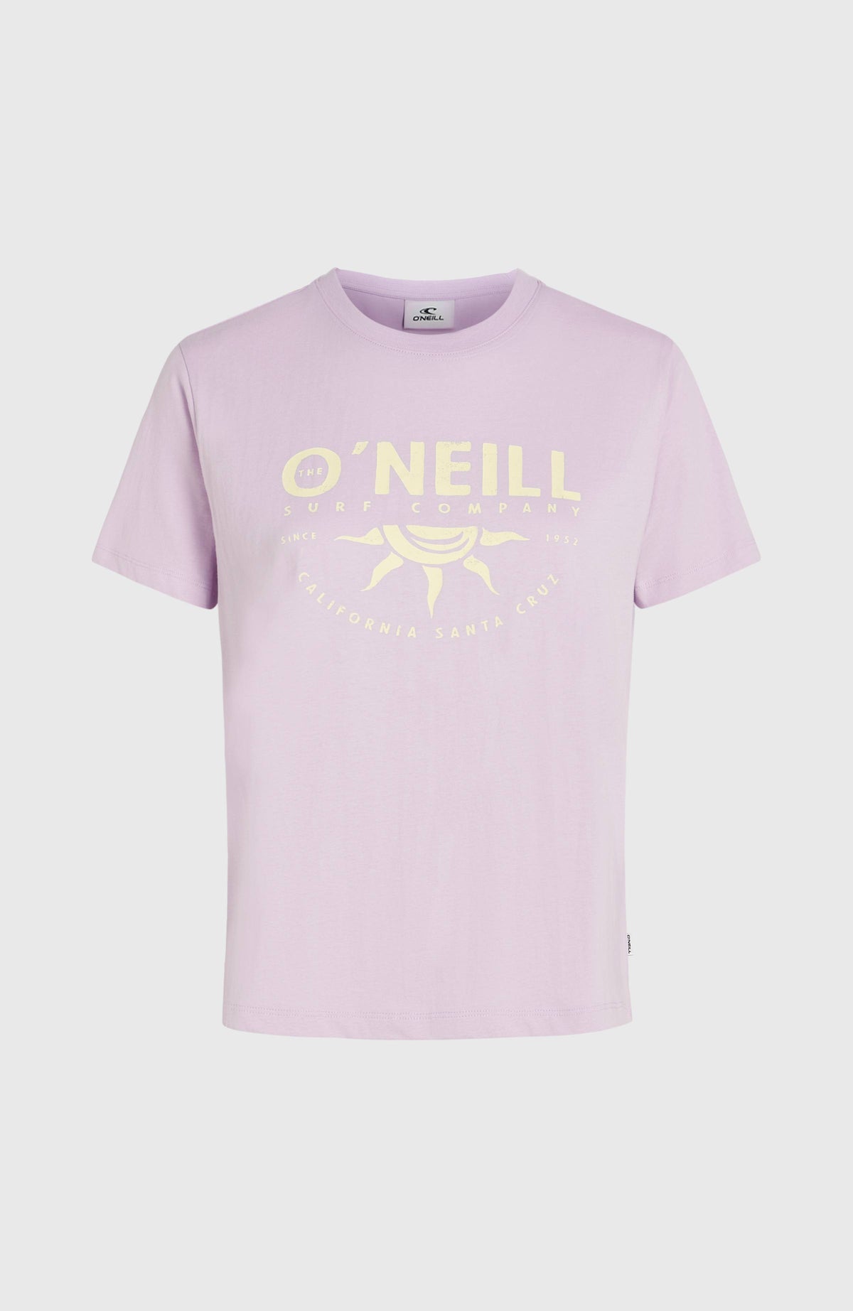 Front Print T-Shirt | Pale Lavender