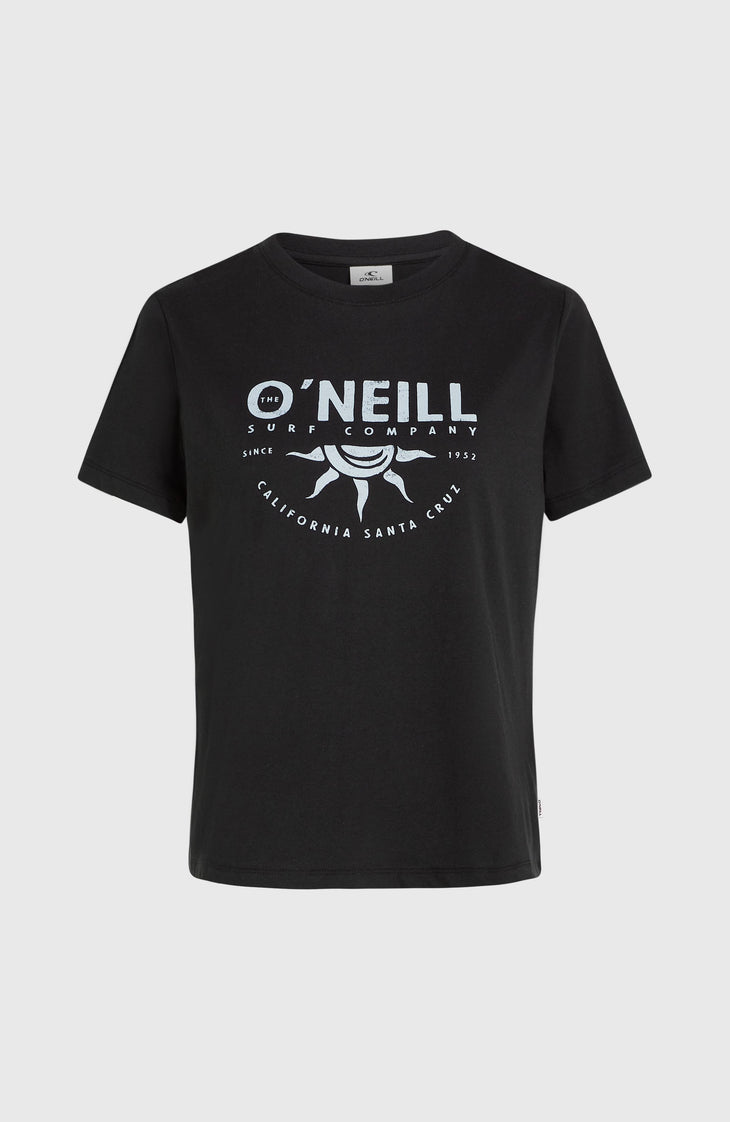 Front Print T-Shirt | Black Out