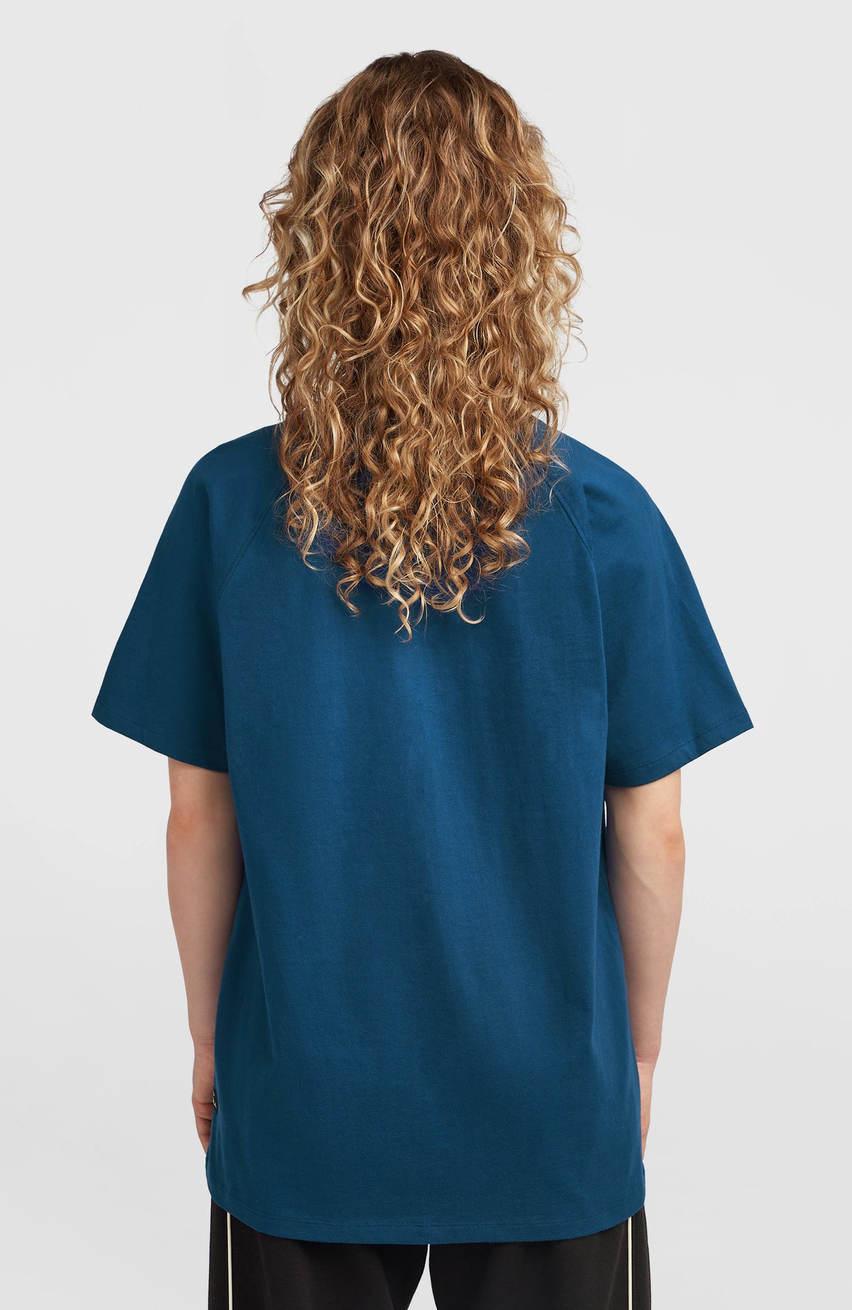 FWC'Play T-Shirt für Damen, blau, Rückansicht, getragen am Model