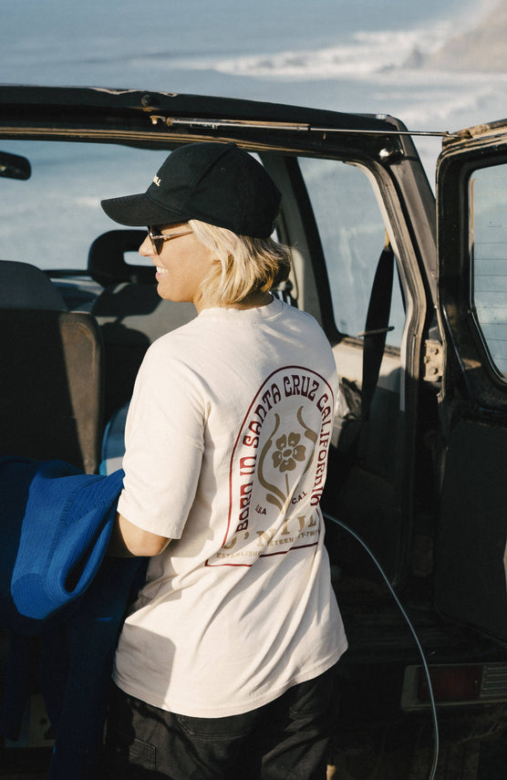 O'Riginals Back-Print T-Shirt | Linen White