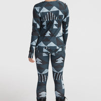 Thermounterhose | Blue Triangle Ikat