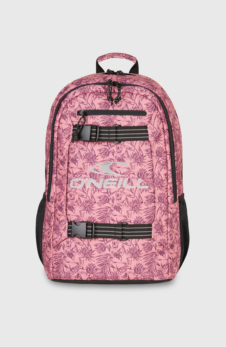 Boarder Rucksack | Pink Tonal Flower