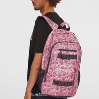 Boarder Rucksack | Pink Tonal Flower