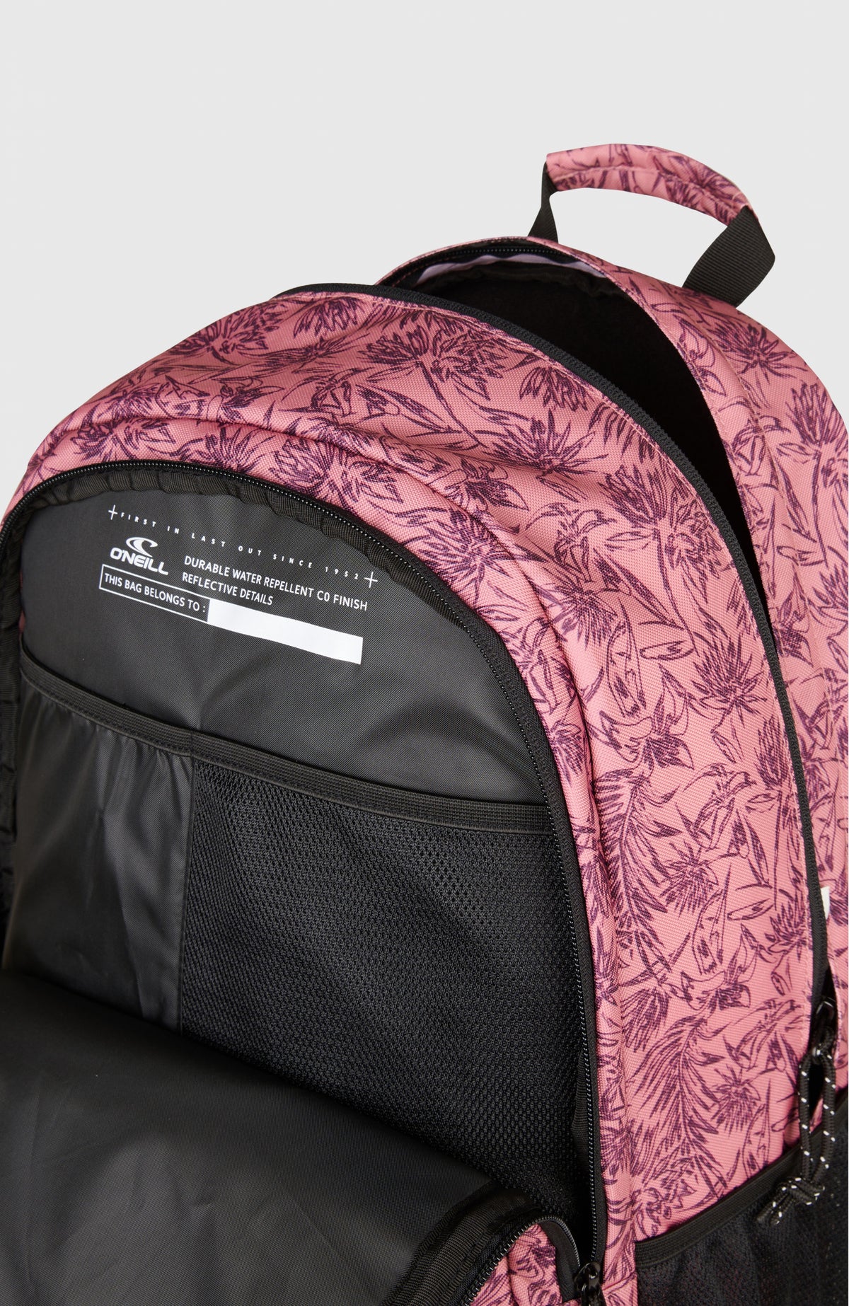 Boarder Rucksack | Pink Tonal Flower