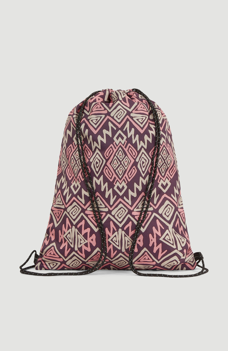 Turnbeutel | Purple Retro Ikat