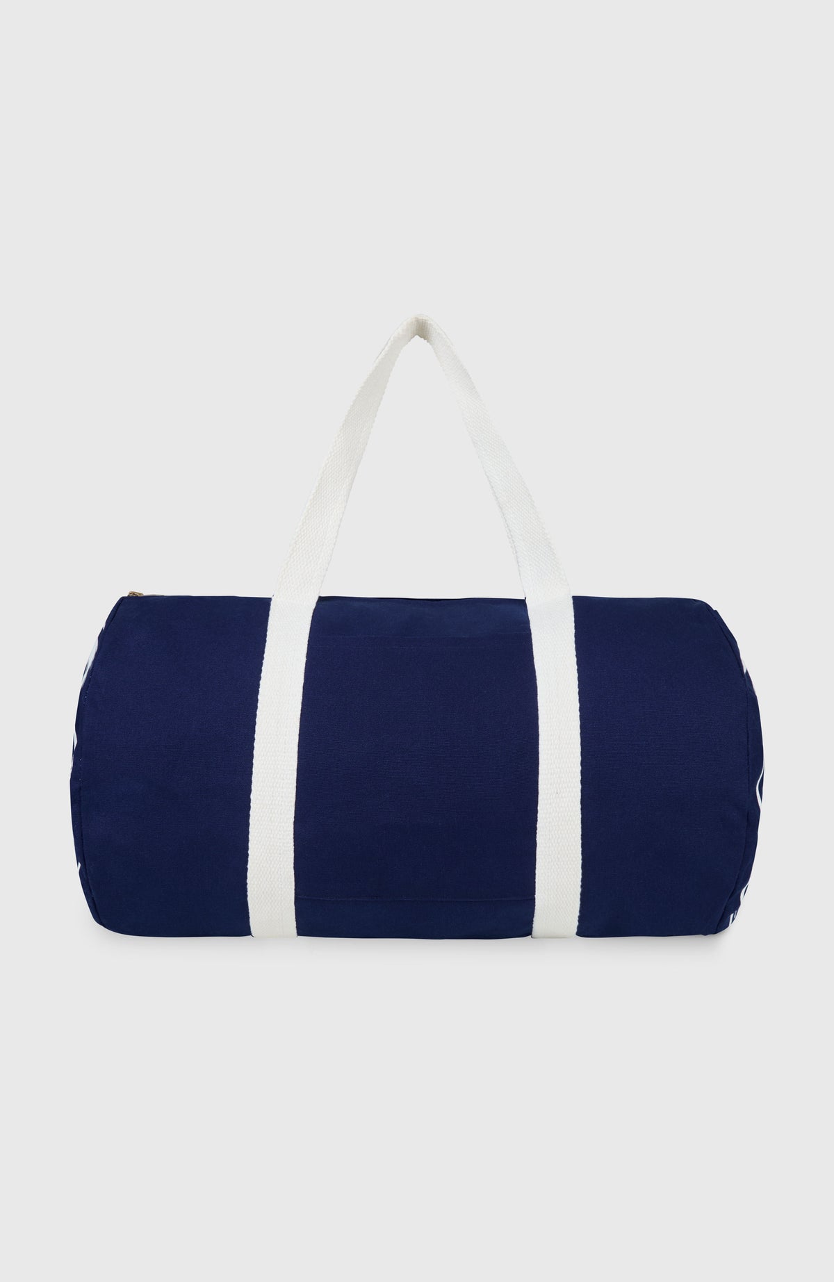 O'Neill O'Riginals Tasche für Herren, blau mit Logo-Print in Weiß, freigestellt mit weißen Tragegurten
