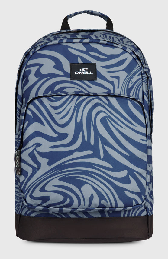 O'Neill Santa Cruz Rucksack | Blue Swirl Zebra