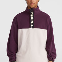 O'Riginals Polartec® 100 Fleecepullover | Aubergine Colour Block