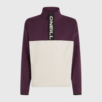 O'Riginals Polartec® 100 Fleecepullover | Aubergine Colour Block