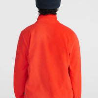 Jack's Polartec® 100 Fleecepullover mit Halbreißverschluss | Paprika Flame