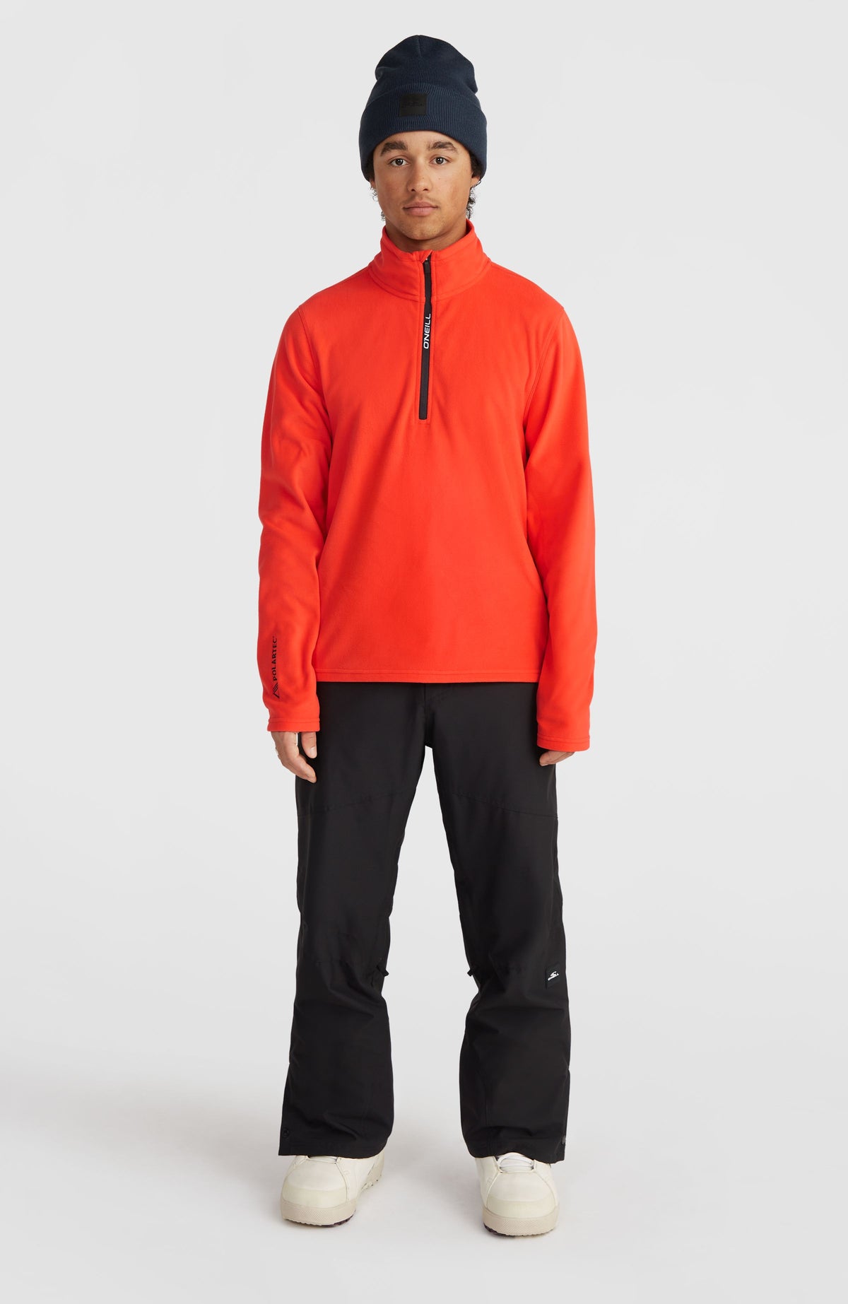 Jack's Polartec® 100 Fleecepullover mit Halbreißverschluss | Paprika Flame