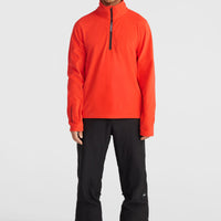 Jack's Polartec® 100 Fleecepullover mit Halbreißverschluss | Paprika Flame