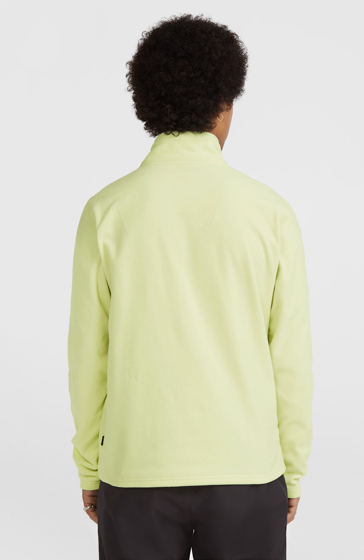 Jack's Polartec® 100 Fleecepullover mit Halbreißverschluss | Lime Wash