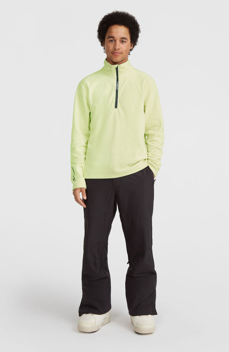 Jack's Polartec® 100 Fleecepullover mit Halbreißverschluss | Lime Wash
