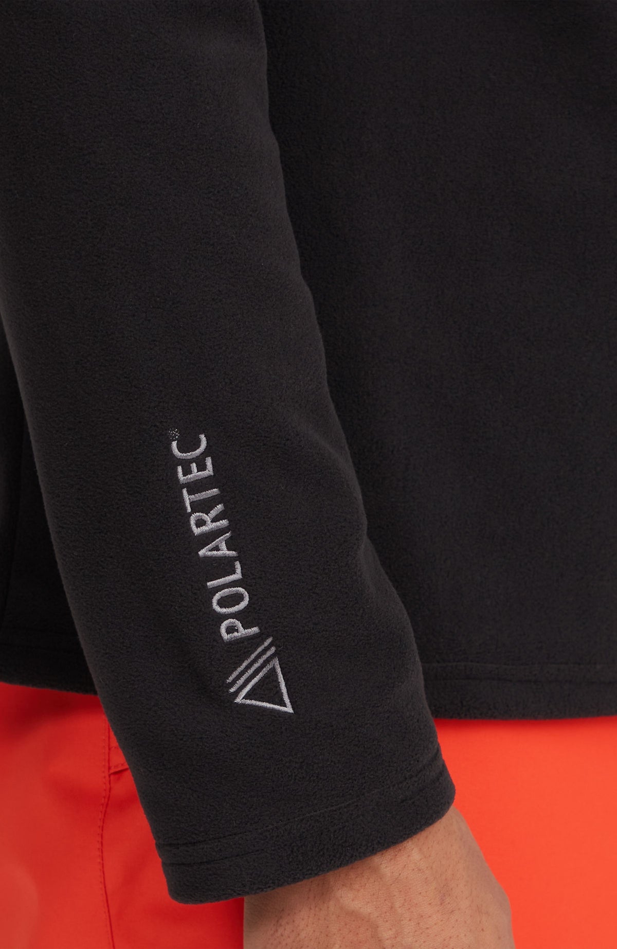Jack's Polartec® 100 Fleecepullover mit Halbreißverschluss | Black Out