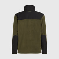 Utility Polartec® 200 Fleecejacke mit Reißverschluss | Forest Night Colour Block