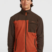 FWC'Peak Polartec® Fleecejacke | Coffee Bean Colour Block