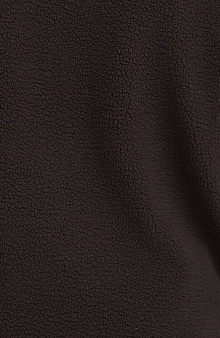 Flauschige Must-Have Fleecejacke mit Reißverschluss | Black Out