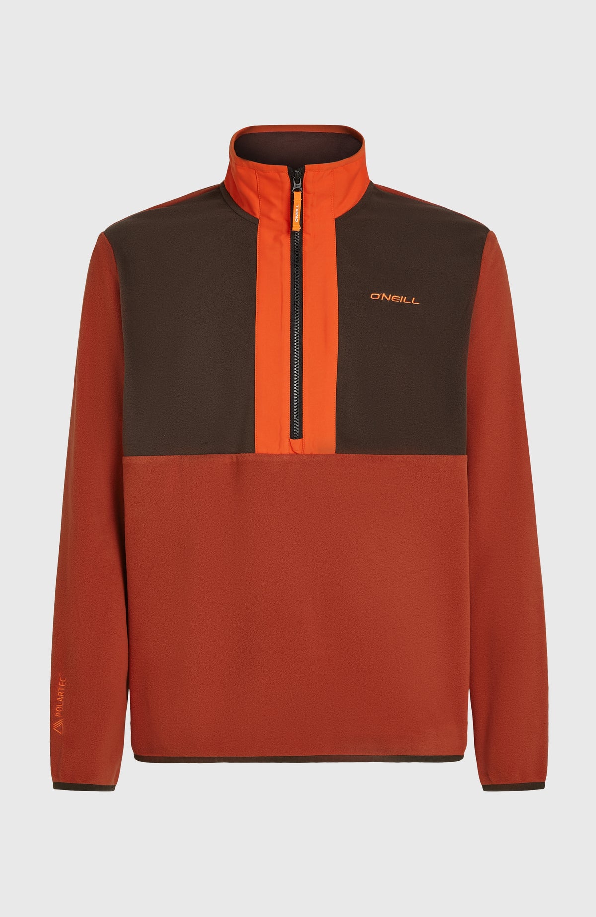 FWC'Cruz Triple Polartec® Fleecepullover | Coffee Bean Colour Block