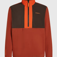 FWC'Cruz Triple Polartec® Fleecepullover | Coffee Bean Colour Block