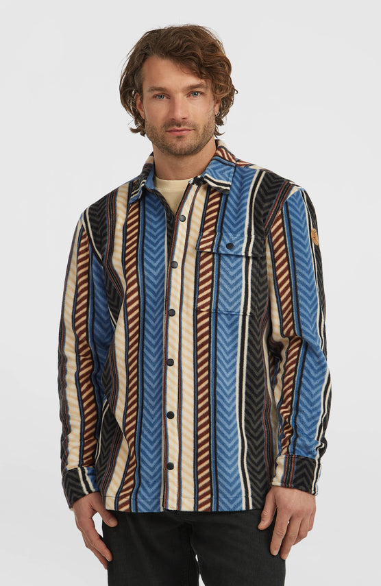 O'Riginals Superfleece Hemd | Blue Vintage O'Neill Stripe