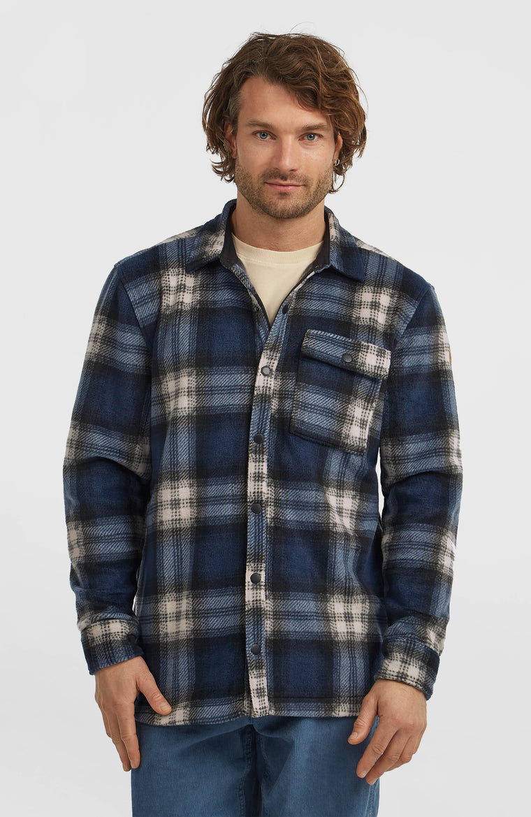 O'Riginals Superfleece Hemd | Mozart Blue Check
