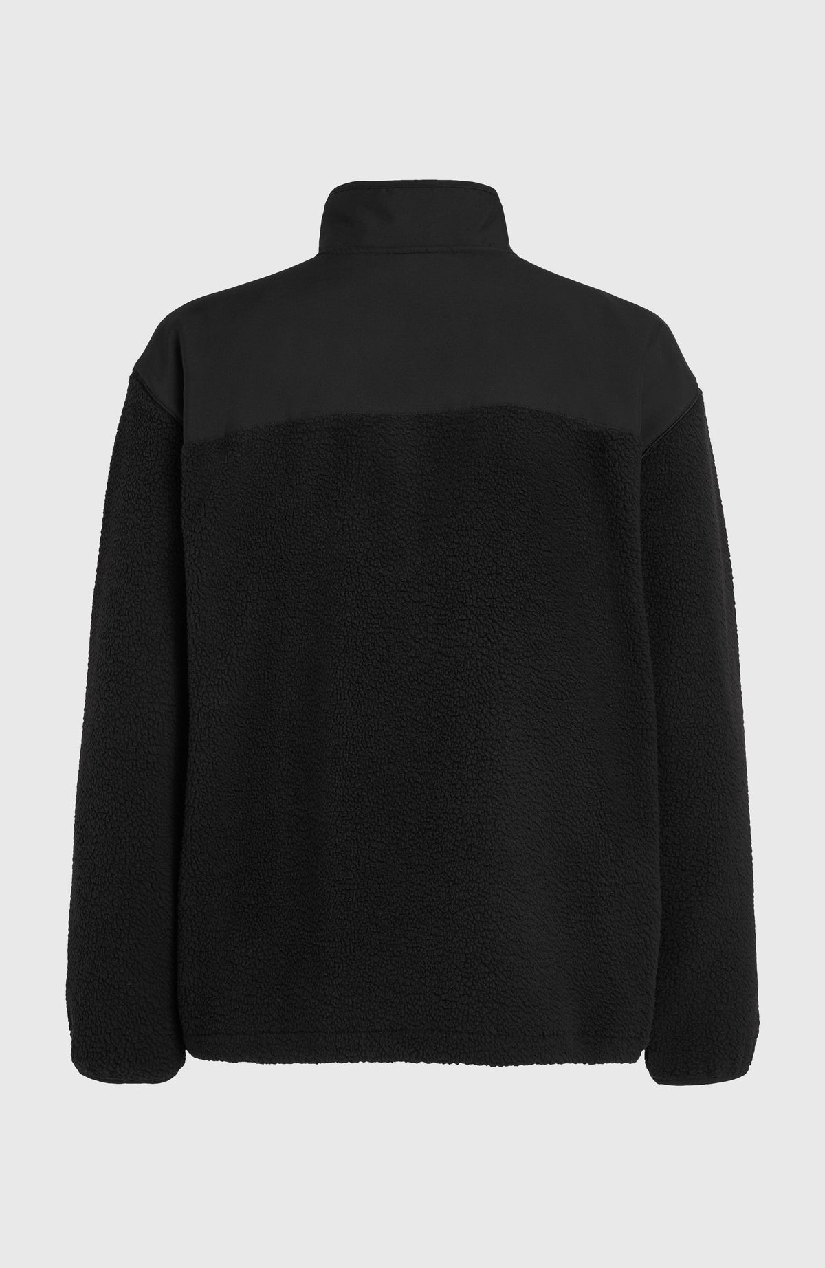 FWC'Play Hyperfleece Pullover für Herren, schwarz, freigestellt von hinten