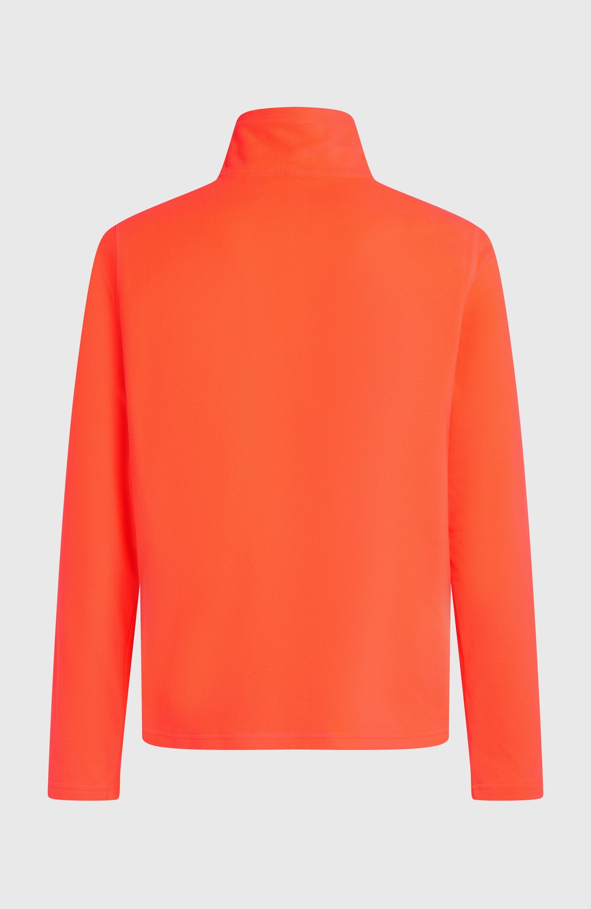 FWC'Cruz Jack's Fleecepullover für Herren, rot, freigestellt von hinten mit Stehkragen