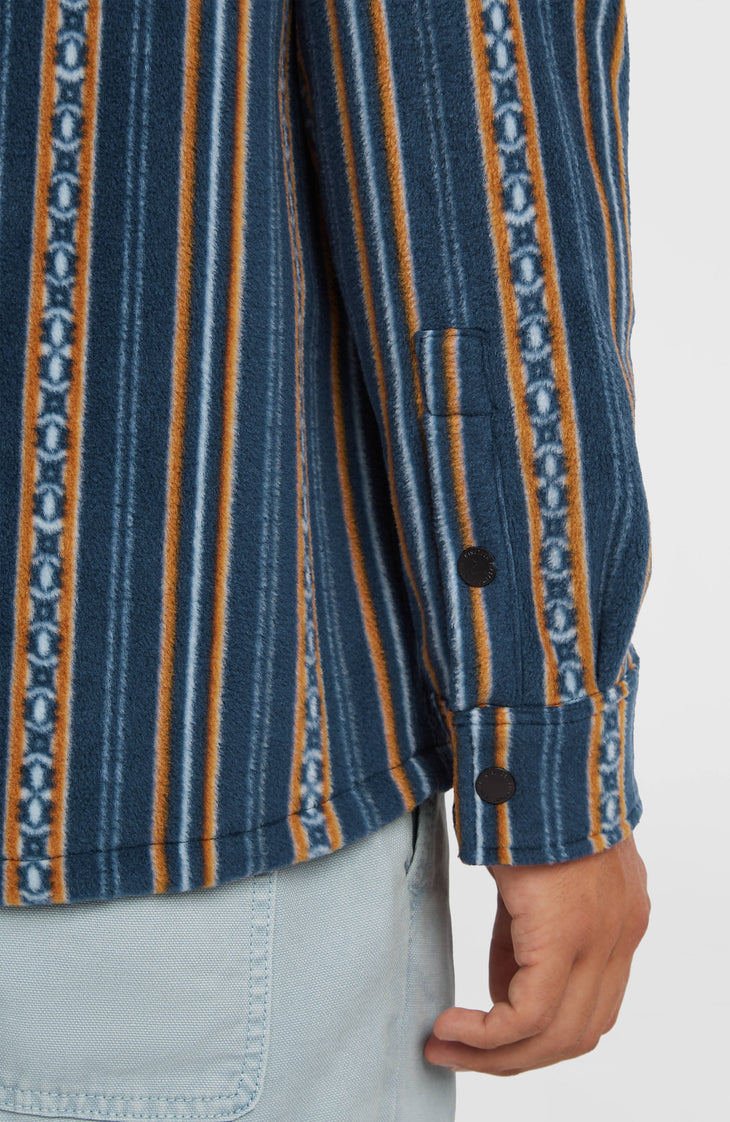 O'Riginals Superfleece Hemd | Blue Originals Jstripe