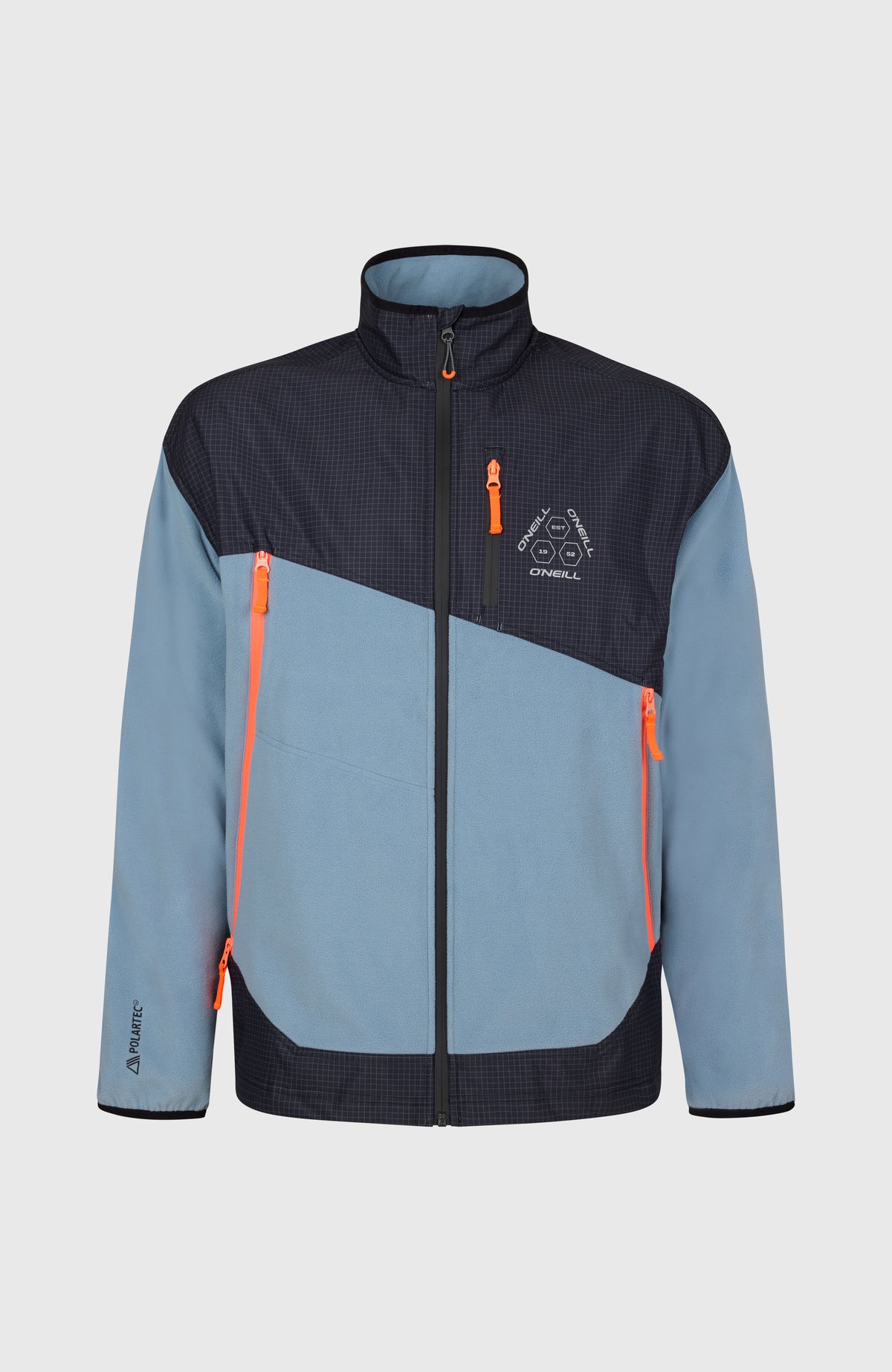 FWC'Peak Polartec® Fire Hyperfleece-Jacke mit Reißverschluss | Murky Water Colour Block