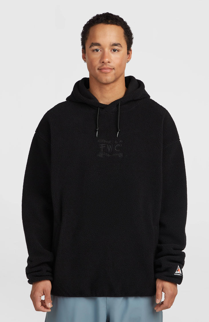 Flauschiger FWC'Play Fleece-Hoodie | Black Out