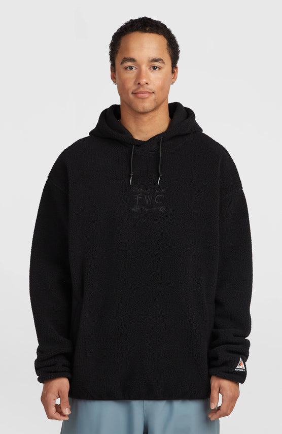 Flauschiger FWC'Play Fleece-Hoodie | Black Out