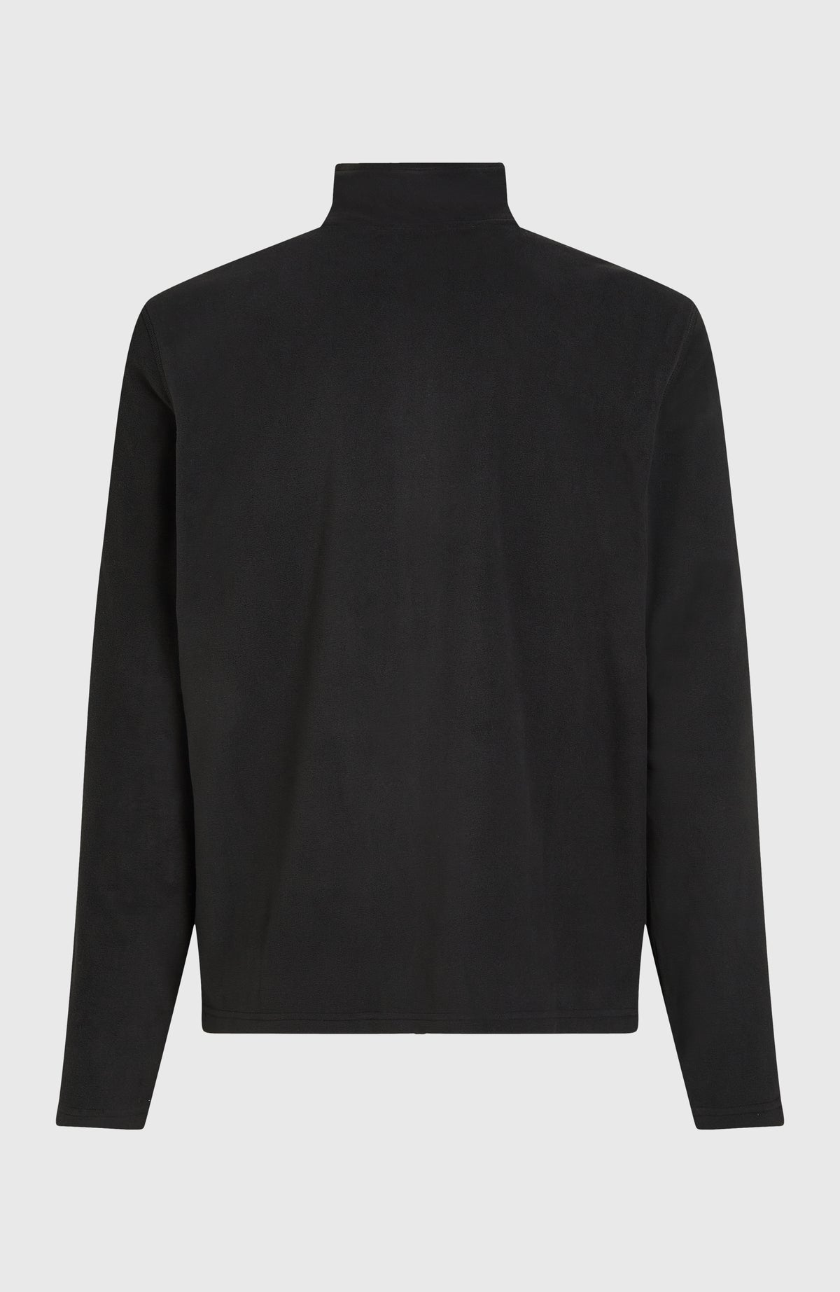 FWC'Cruz JACK'S POLARTEC FZ FLEECE Fleecejacke für Herren, schwarz, Rückansicht, freigestellt mit Stehkragen