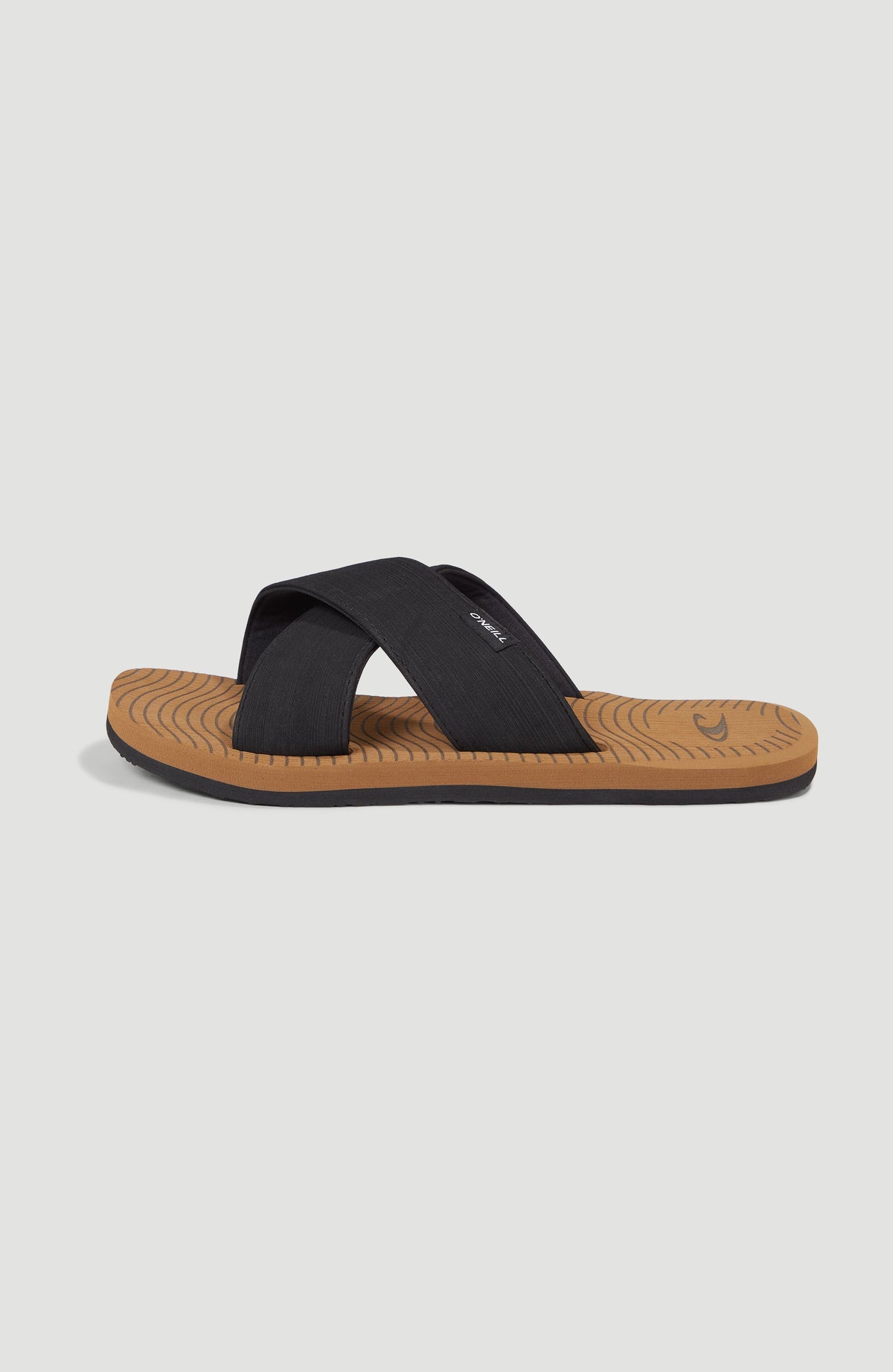 Koosh Crossover BLOOM™ Slides für Herren, braun, freigestellt in der Seitenansicht
