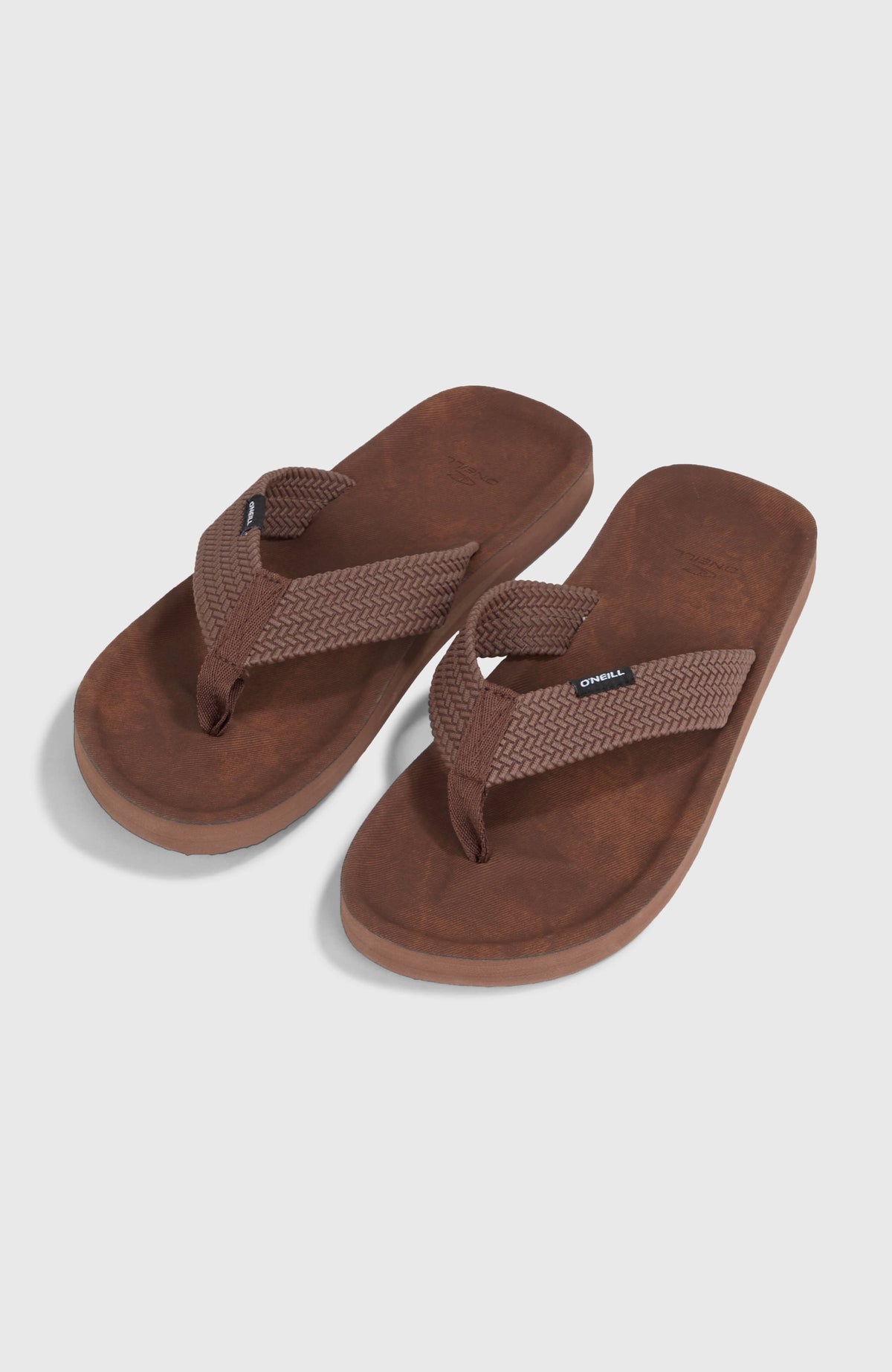 O'Neill Chad Sandalen für Herren, braun, freigestellt von schräg oben