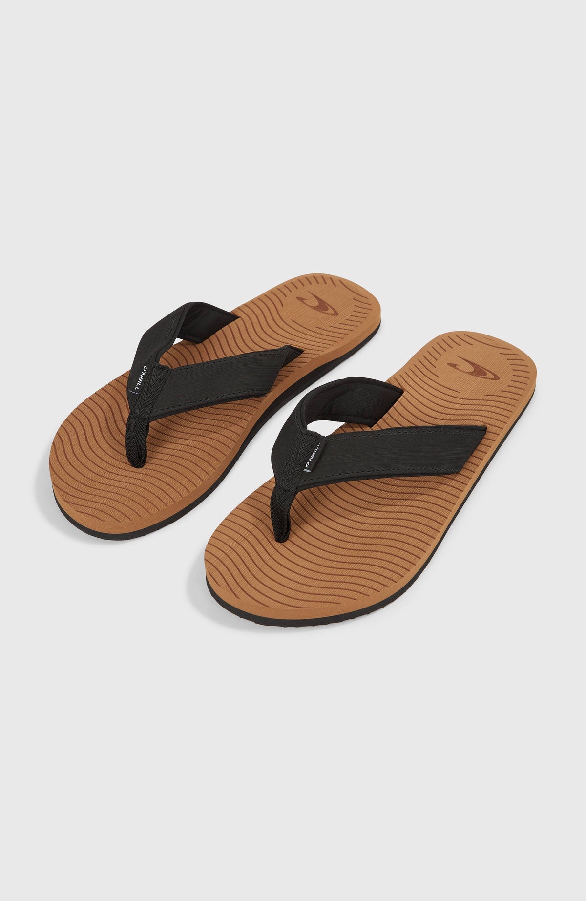 O'Neill Koosh Sandalen für Herren, braun, Paar freigestellt von schräg oben