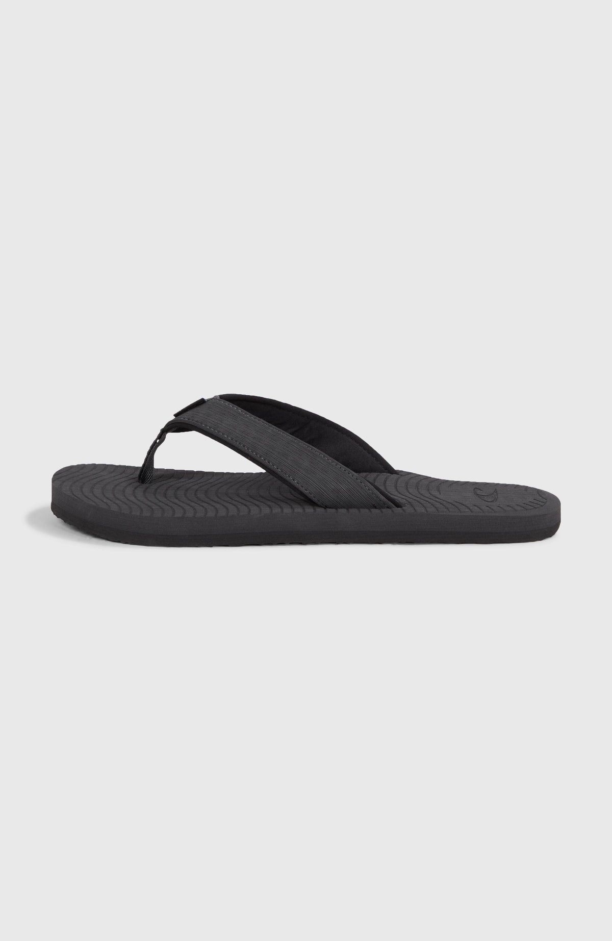 Koosh Sandalen für Herren, grau, freigestellt in der Seitenansicht