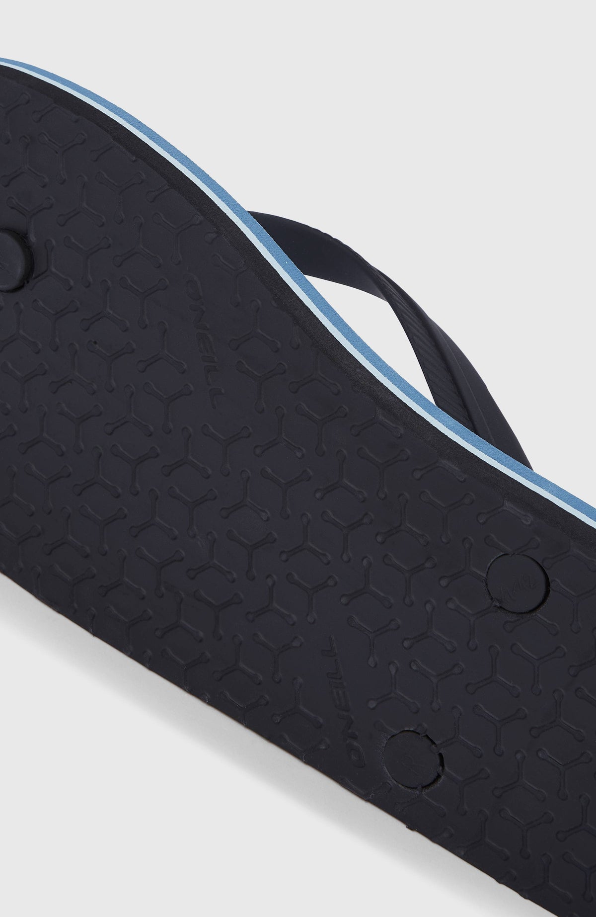 Profile Graphic Sandalen für Herren, blau, Nahaufnahme der profilierten schwarzen Laufsohle