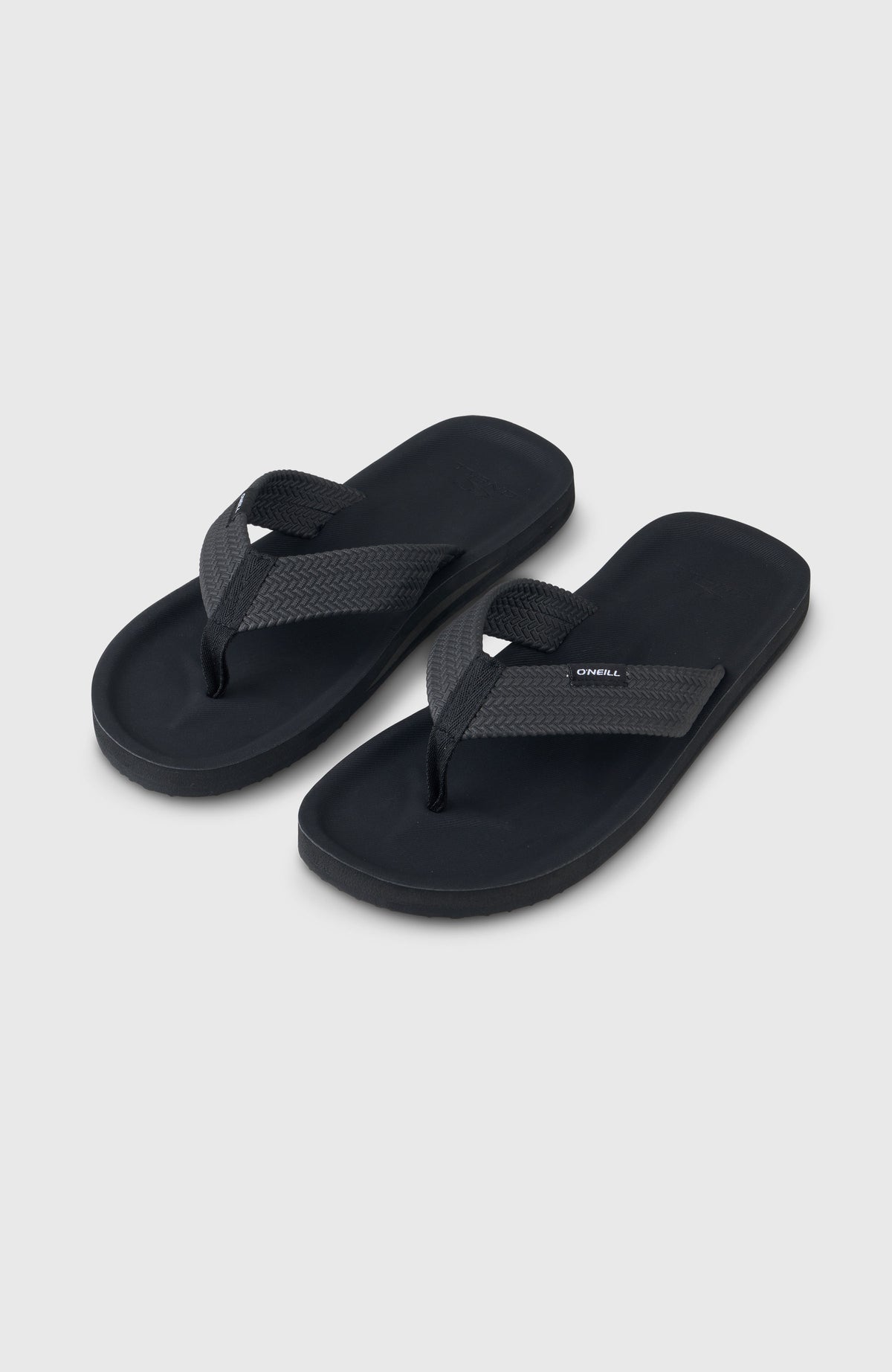 O'Neill Chad Sandalen für Herren, schwarz, freigestellt von schräg oben