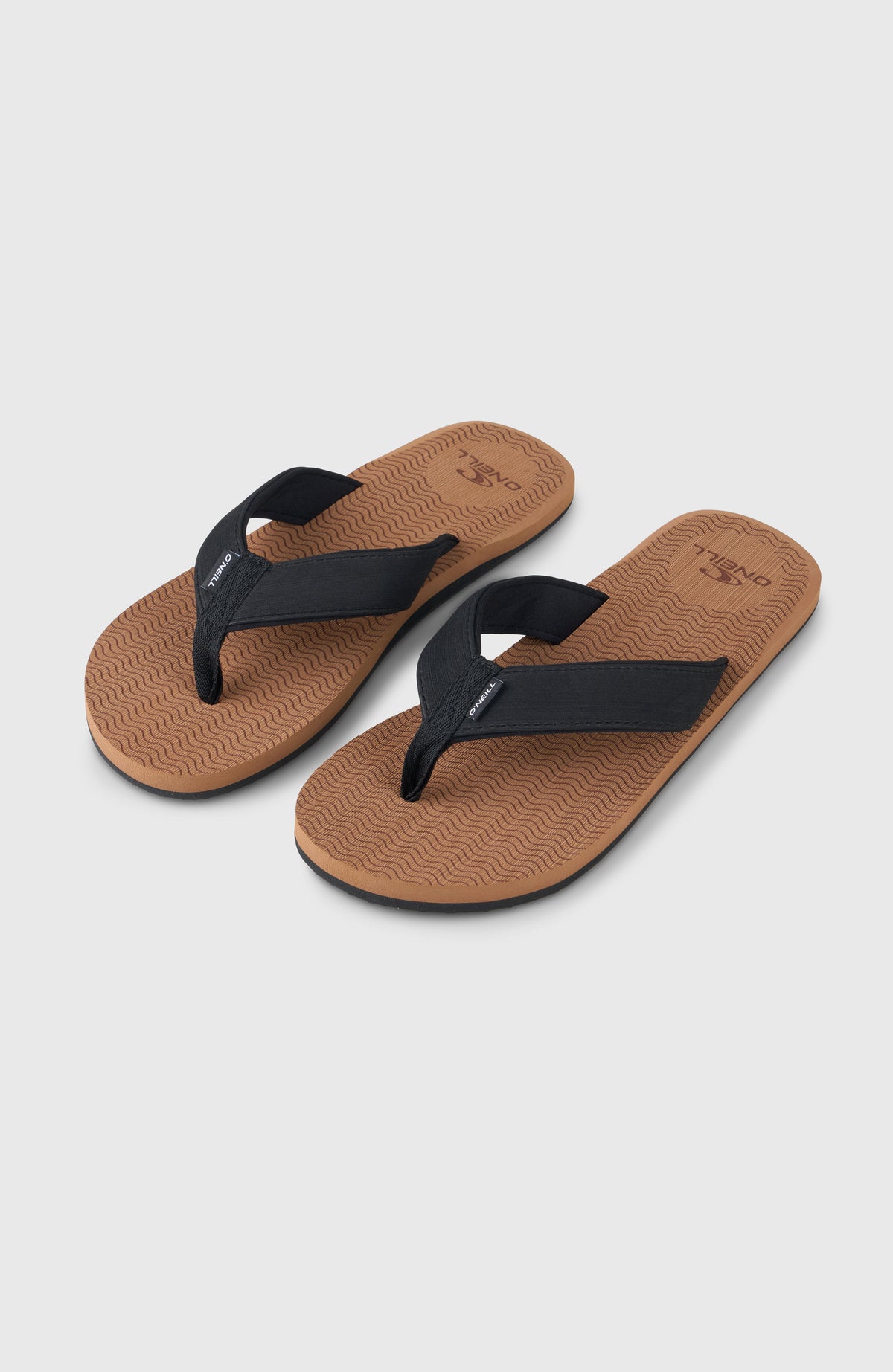 O'Neill Koosh Sandalen für Herren, braun, freigestellt von schräg oben
