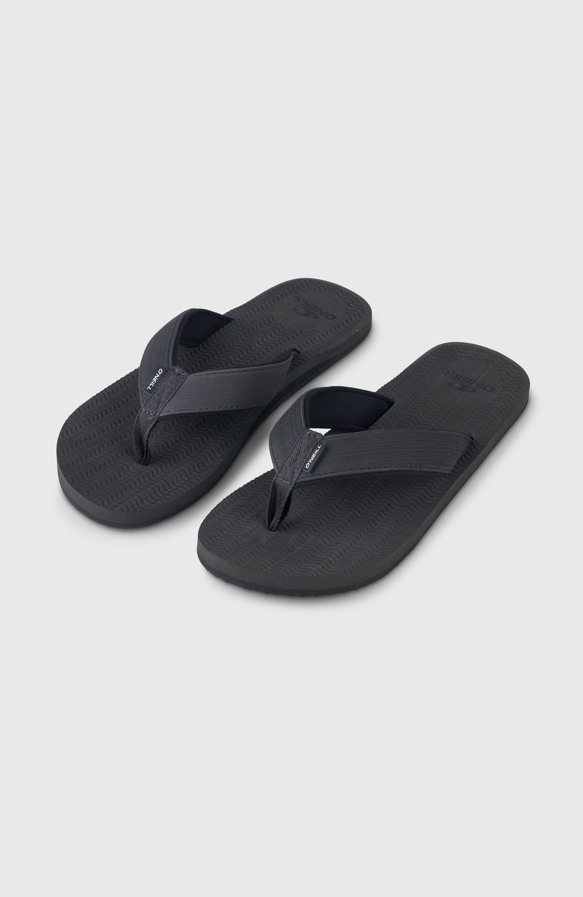 O'Neill Koosh Sandalen für Herren, grau, freigestellt von schräg oben