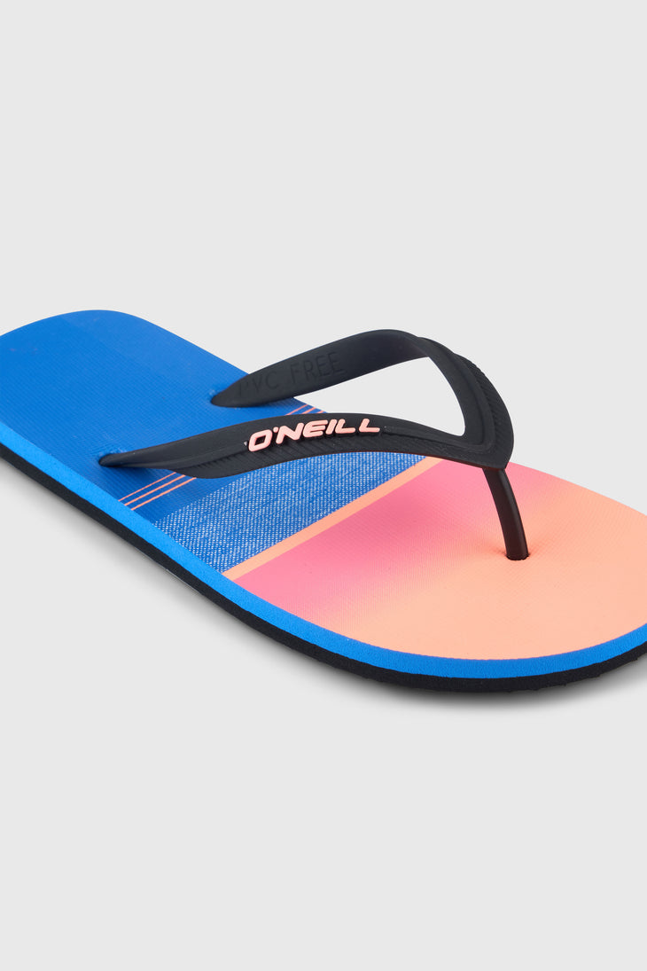 Profile Graphic Sandalen | Blue Gradient Stripe