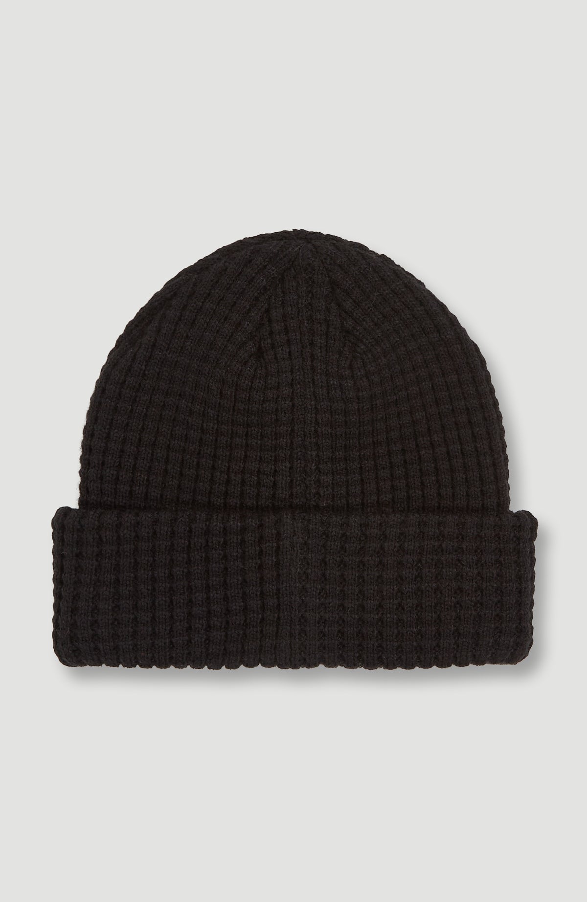 Waffle Beanie | Black Out