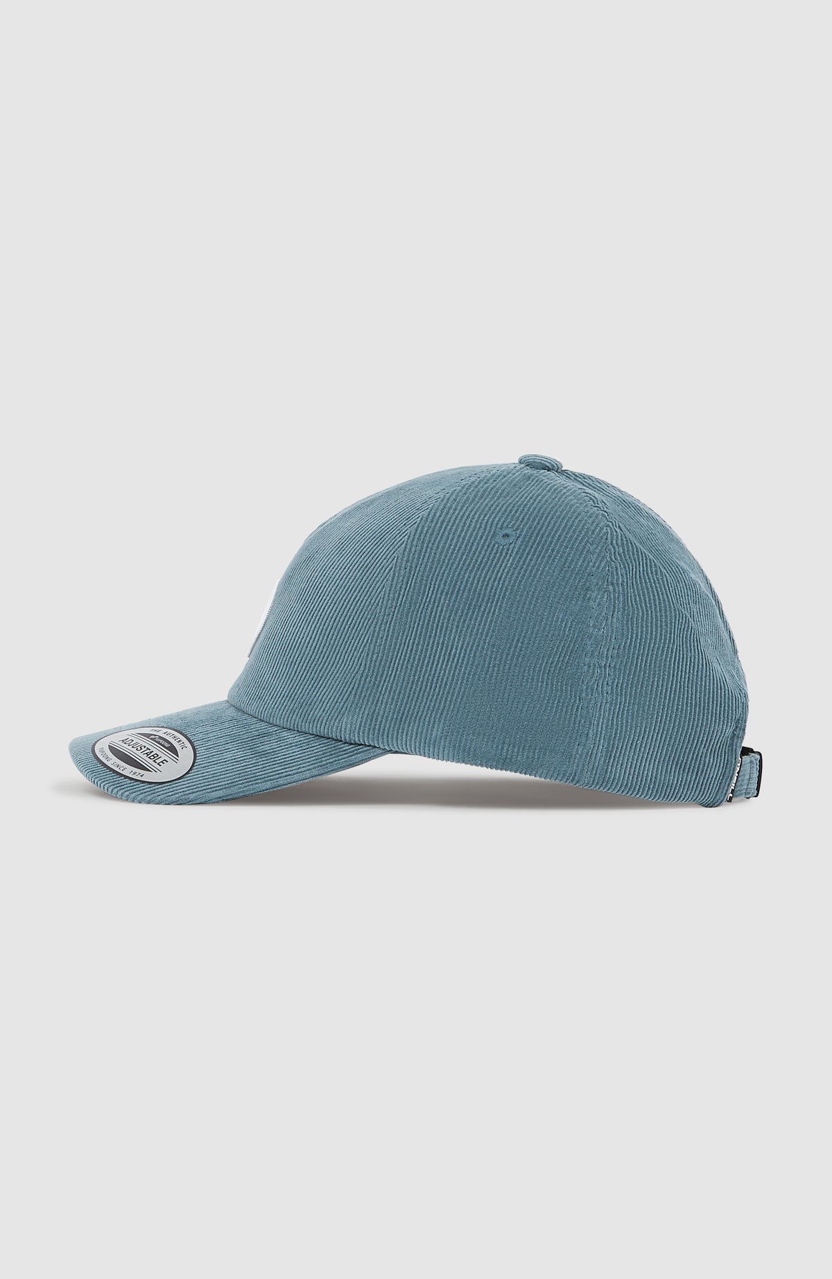 O'Riginals Cord-Cap, blau, freigestellt in der Seitenansicht