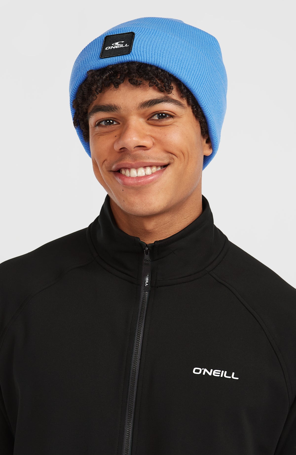 Snow Beanie | Blue Poppy